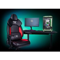 Игровое (геймерское) кресло Thermaltake V Comfort (черный/красный)
