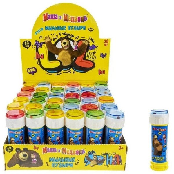 

Мыльные пузыри 1toy Маша и Медведь Т22264