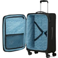 Чемодан-спиннер American Tourister Pulsonic Asphalt Black 68 см