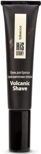 Крем для бритья Premium His Story с вулканическим пеплом Volcanic shave 30 мл