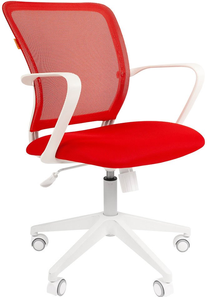 

Офисное кресло CHAIRMAN 698 White (красный)