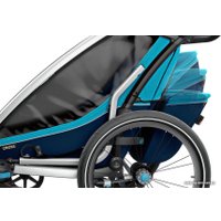 Детский велоприцеп Thule Chariot Cross 2 (Thule Blue/Poseidon)