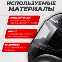 Мотошлем LS2 FF353 Rapid Solid (XS, черный матовый)