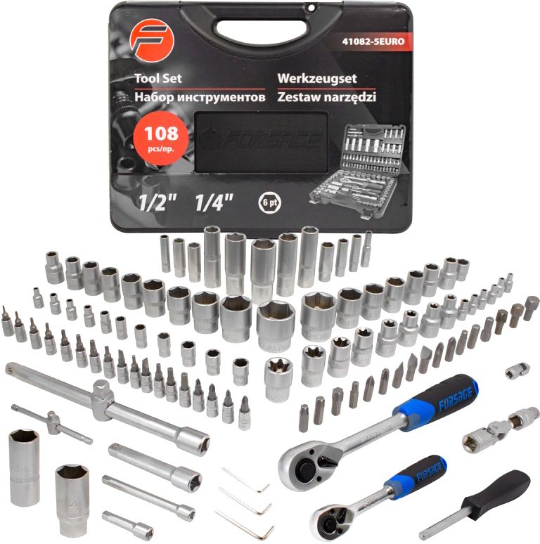 

Универсальный набор инструментов FORSAGE F-41082-5EURO(51311)