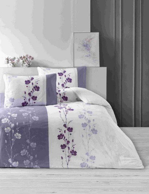 

Постельное белье Efor Ranforce Floral Violet 1.5 PB2024-S