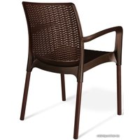 Стул Sheffilton SHT-S68 (коричневый/коричневый муар)