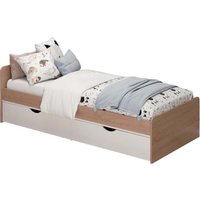 Кровать AMI Gracia (дуб сонома/белый матовый)