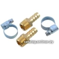 Фитинг RockForce Штуцер пневмат нар рез 1/2" елочка 6 мм RF-MH08/04