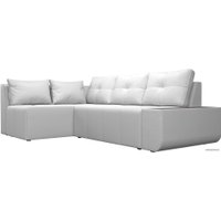 Угловой диван Mebelico Амадэус 109702 (левый, экокожа, белый)