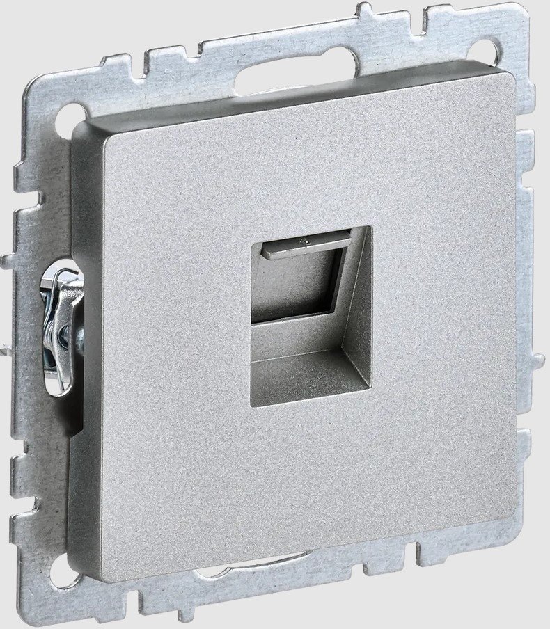 

Розетка компьютерная IEK Brite РК10-БрА
