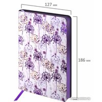 Ежедневник BRAUBERG 112111 (136 шт, белый/фиолетовый)