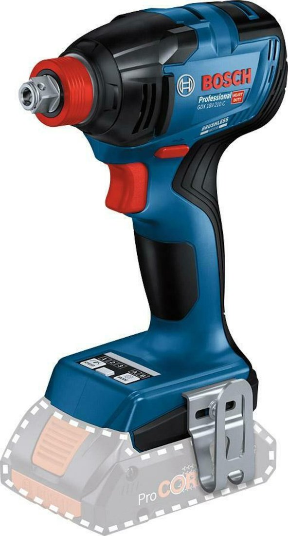 Гайковерт Bosch GDX 18V-210 C Professional 06019J0200 (без АКБ)