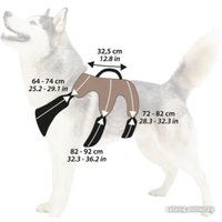 Шлея Ferplast Ergotrekking XL 75467152 (XL, черный)