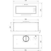 Кухонная вытяжка Akpo Mio 60 WK-11 (черный)