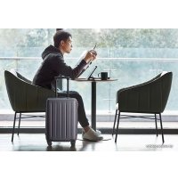 Чемодан-спиннер Ninetygo Danube Luggage 20" (бежевый)