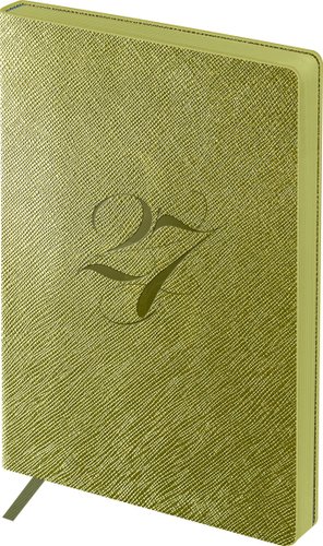 Ежедневник BG Shine. Olive 2027г DdА6+_68161 (176л, светло-зеленый)
