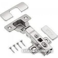 Мебельная петля GTV накладная с доводчиком с клипом д.35 PRESTIGE
