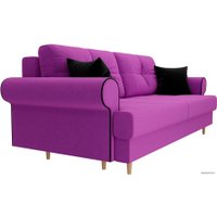 Диван Лига диванов Сплин 101683 (микровельвет, фиолетовый)