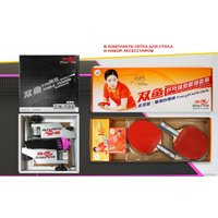 Теннисный стол Double Fish 23323 (черный)