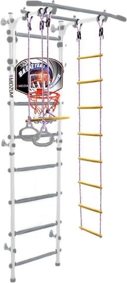 

Детский спортивный комплекс Midzumi Banji Kabe Basketball Shield (снежный барс)
