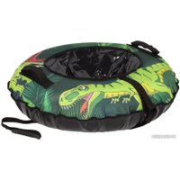 Тюбинг Snowstorm BZ-100 Dinosaurs W112890 (100см, зеленый/черный)