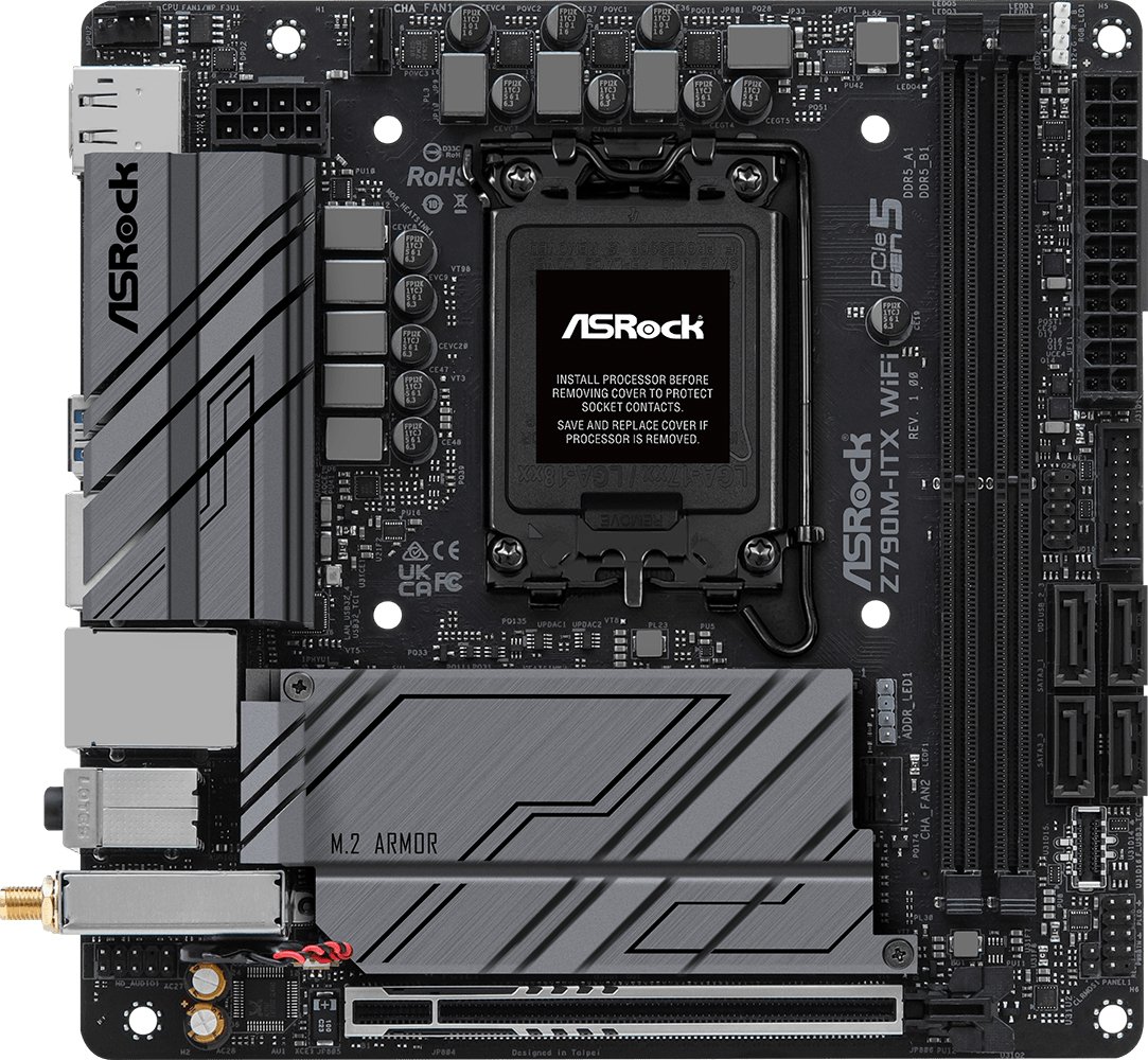 

Материнская плата ASRock Z790M-ITX WIFI