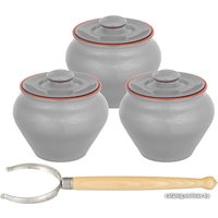 Набор горшочков Elan Gallery TerraCotta 570103 в Витебске