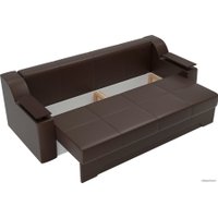 Диван Лига диванов Сенатор 28336 (экокожа, коричневый)