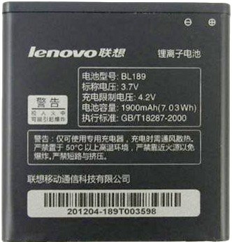 

Аккумулятор для телефона Копия Lenovo BL189