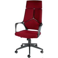 Офисное кресло Norden IQ CX0898H-1-203 (черный/темно-красный)