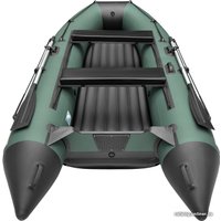 Моторная лодка Roger Boat Trofey 3300 (без киля, зеленый/черный)