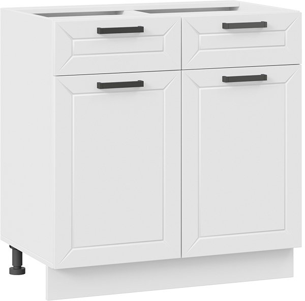 

Шкаф напольный Трия Лорас 1Н8Я1 (белый/холст белый)