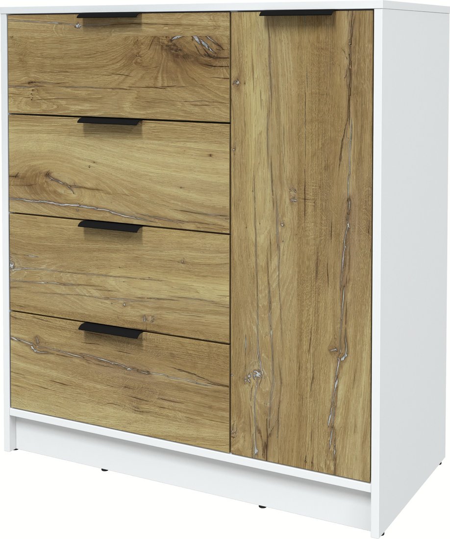 

Тумба Интерлиния Концепт КТ-Т90 (дуб нокс/белый платинум)