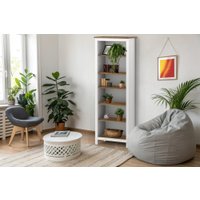 Стеллаж Mio Tesoro Сага 70 2.08.07.110.14 (белый/ясень)