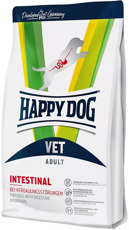 

Сухой корм для собак Happy Dog Vet Intestinal Adult 26/13 1 кг