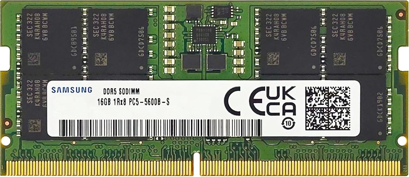 

Оперативная память Samsung 16ГБ DDR5 SODIMM 5600 МГц M425R2GA3EB0-CWM