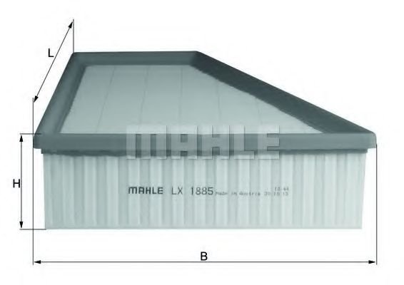 

Воздушный фильтр Mahle Knecht LX1885