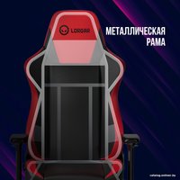 Игровое (геймерское) кресло Lorgar Base 311 (черный/белый)