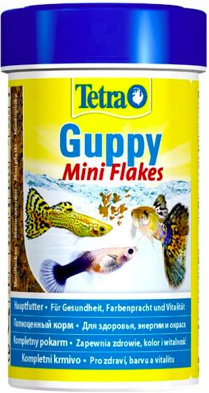 

Сухой корм Tetra Guppy Mini Flakes 100 мл