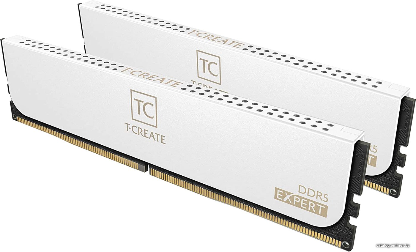 Оперативная память Team T-Create Expert 2x32ГБ DDR5 6400 МГц CTCWD564G6400HC40BDC01