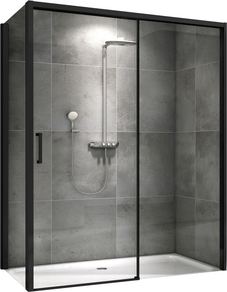 

Душевой уголок Abber Komfort AG93130B-S102B
