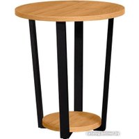 Журнальный столик Millwood Лофт СТ-6 Лори Black (дуб золотой крафт)