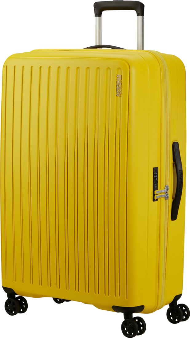 

Чемодан-спиннер American Tourister Rejoy Electric Yellow 77 см