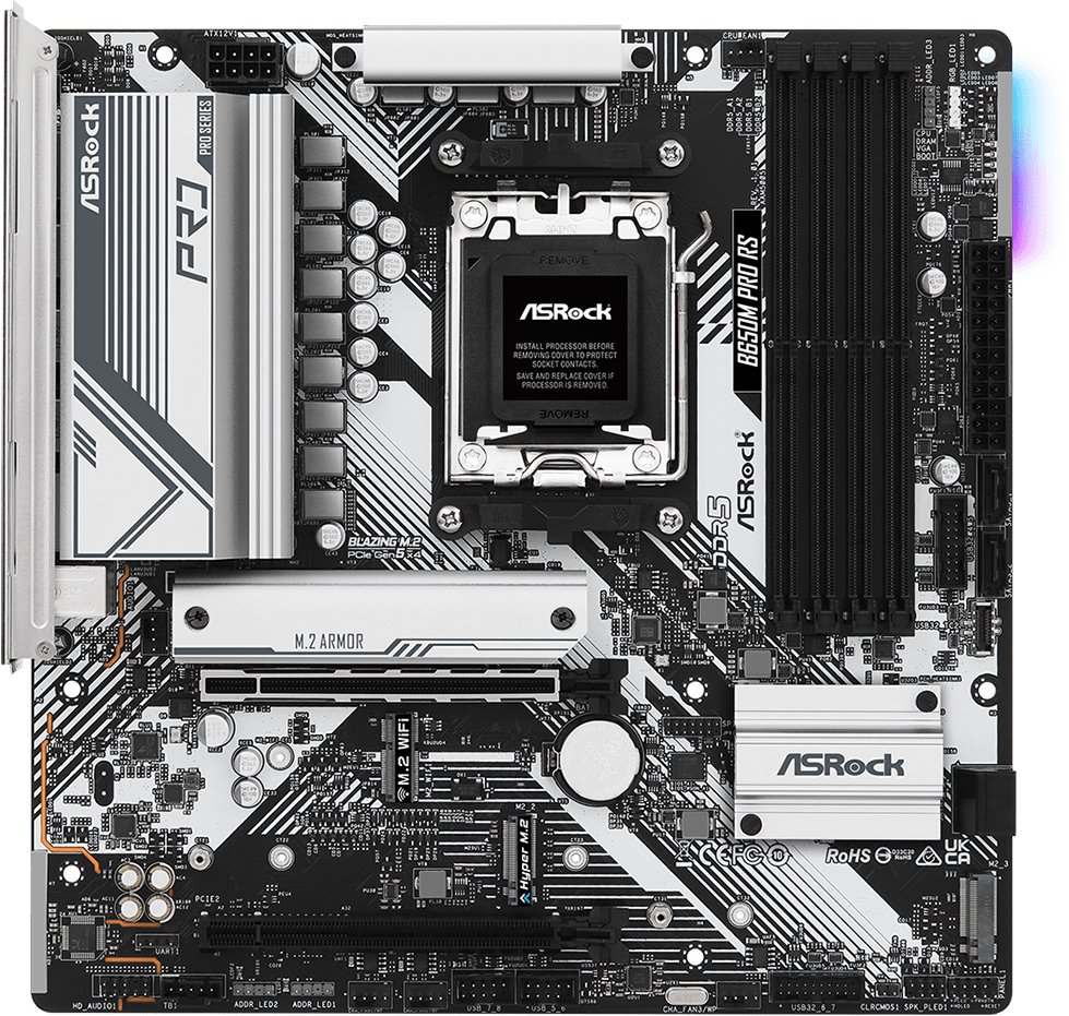 

Материнская плата ASRock B650M Pro RS