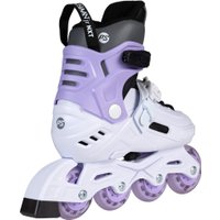 Роликовые коньки Powerslide Khaan Junior NXT 940701 (р. 35-38, белый/сиреневый)