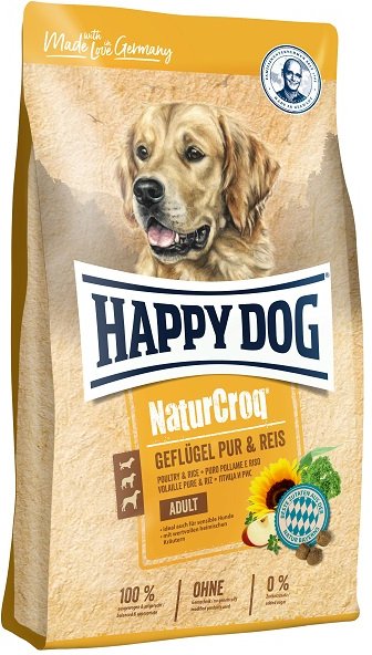 

Сухой корм для собак Happy Dog NaturCroq Geflugel Pur&Reis 11 кг