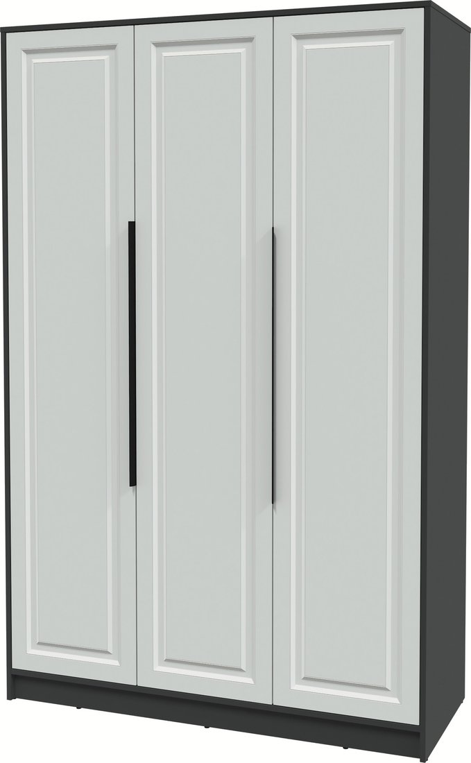 

Шкаф распашной Интерлиния Концепт КТ-Ш3 Деко (антрацит/грей)