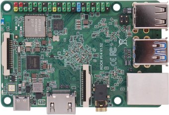 Одноплатный компьютер Radxa ROCK Pi 4 Model B 4GB