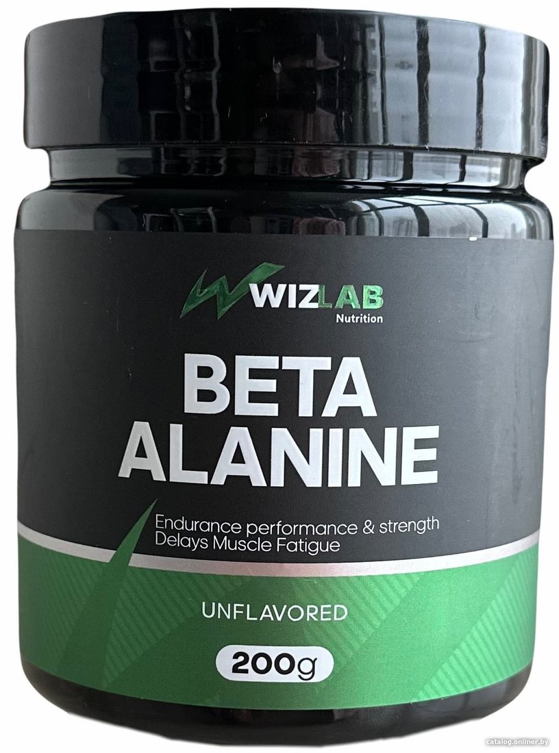 Бета-аланин WizLab Nutrition Beta Alanine (без вкуса, 200г)