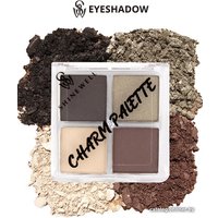Палитра теней Shinewell Charm Palette LCS2-01 (светло-коричневый/темно-коричневый/бежевый)